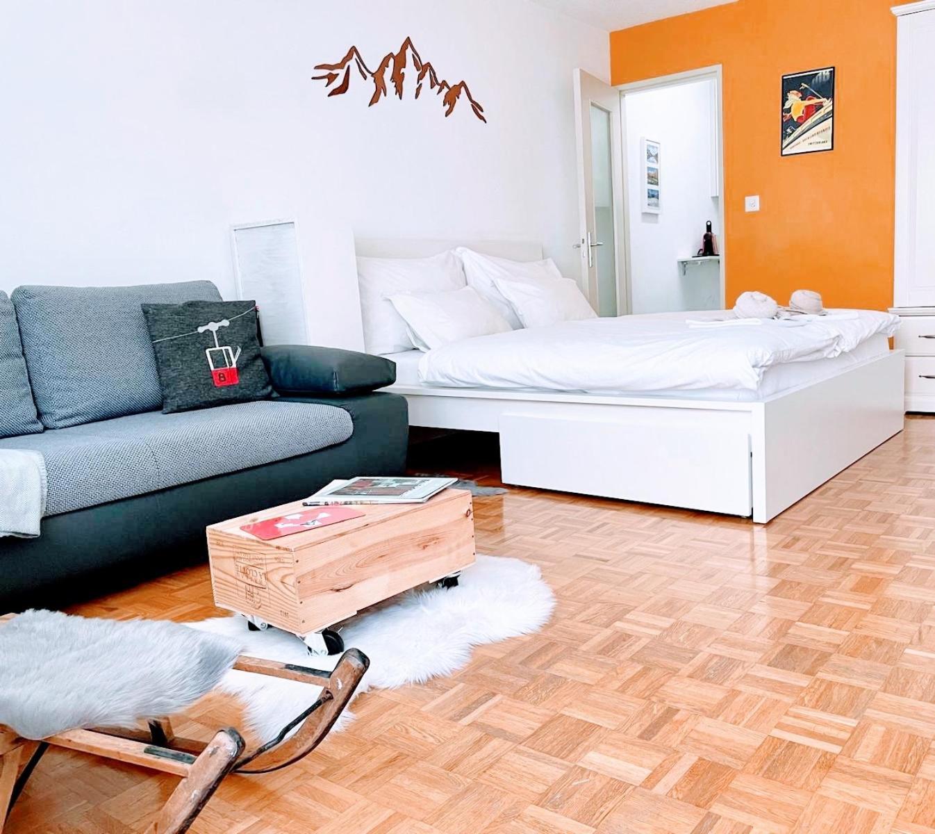 Studio Wolli - Stylish & Central - Steps To Matterhorn Gondola 采尔马特 外观 照片